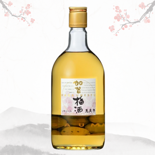 만세락 (만세의 기쁨) "2년 숙성"  가가 우메슈 720ml 14% 무료배송 - 300년 전통 양조장이 빚은 로제빛 감동