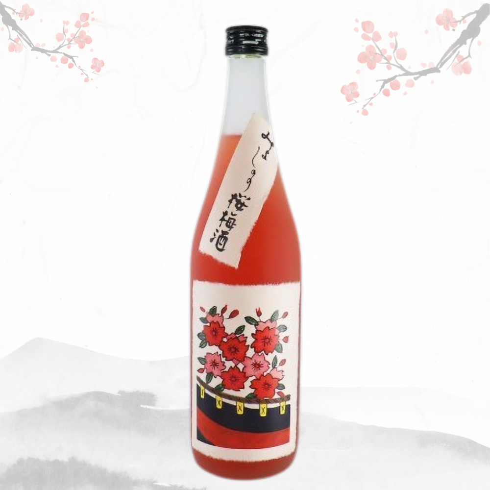 야기 주조 하나후다 벚꽃 매실주 9도 720ml 무료배송 - 봄꽃의 화사함과 매실의 산뜻함이 어우러진 맑고 부드러운 프리미엄 매실주
