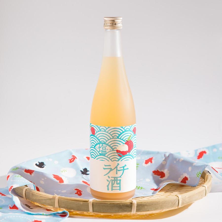 키타지마 소금 라이치 720ml 7도 무료배송 - 산뜻한 라이치와 소금 한 꼬집이 만든 깔끔한 트로피컬 밸런스