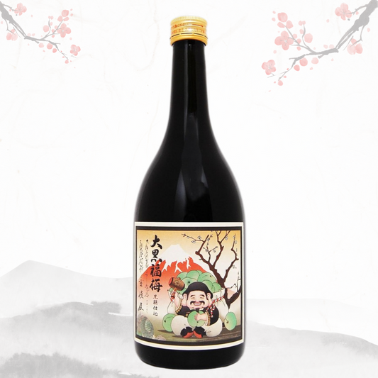 에비스 대흑 복매 후쿠우메 우메슈 720ml 12.4% 무료배송 – 복을 상징하는 대흑신이 미소 짓는 깊은 맛의 프리미엄 흑설탕 숙성 매실주