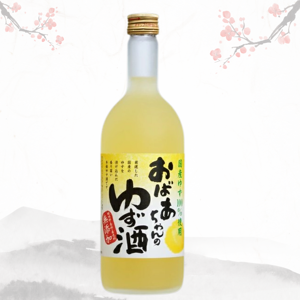 나카노 주조 쿠니자카리 ‘할머니의 유즈슈’ 720ml 7도 무료배송 - 상큼달콤 저도수, 따뜻하게도 시원하게도 즐기는 무첨가 유자 리큐르