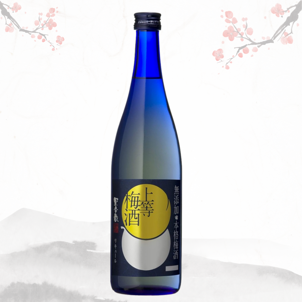 상등 우메슈 블루라벨 720ml 14도 무료배송 - 자연 그대로의 매실 향과 브랜디의 우아한 단맛을 담은 무첨가 프리미엄