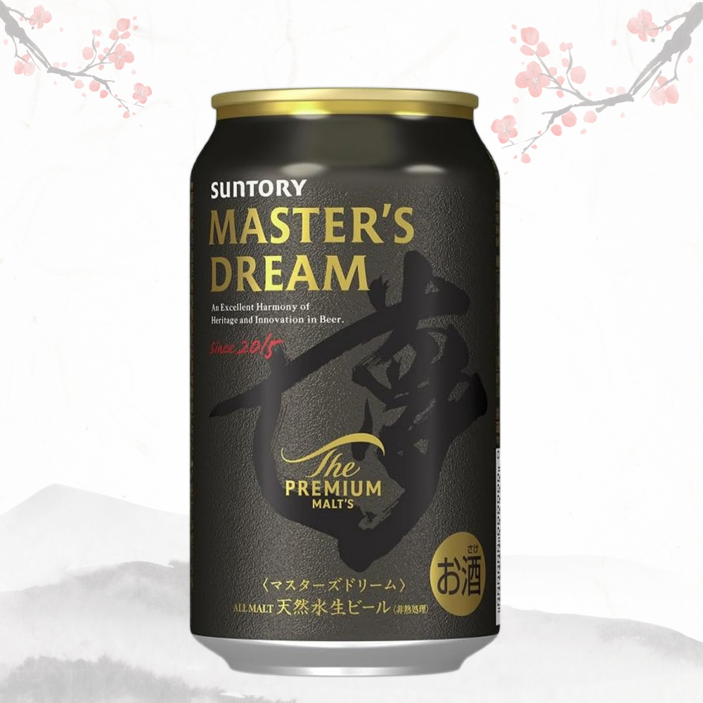 장인의 꿈을 담다 – 산토리 마이스터즈 드림 350ml × 24캔 프리미엄 생맥주 무료배송