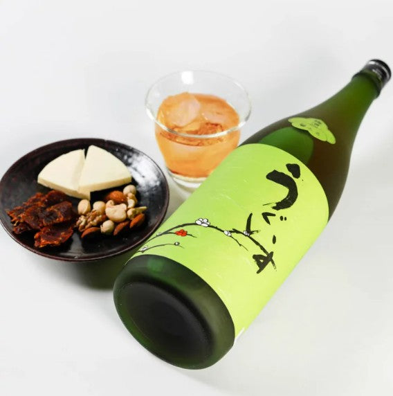 우구이스토마리 쿠루토로 (초록 라벨) 니고리 우메슈 720ml 10도 무료배송 – 녹색병 속 과육 가득한 부드러움, 진한 니고리 타입으로 인기 폭발