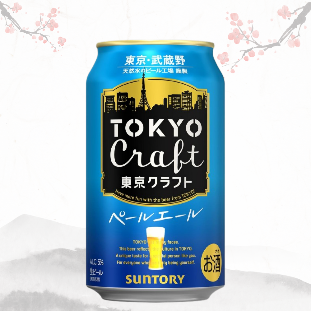 도쿄 한정 감성 그대로 “산토리 Tokyo Craft 페일 에일” 350ml × 24캔 무료배송