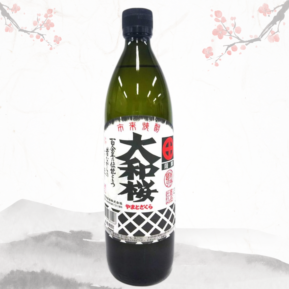 야마토 사쿠라 고구마 소주 25도 900ml 무료배송 – 극소량 수작업의 정수, 가고시마 장인의 숨은 명작