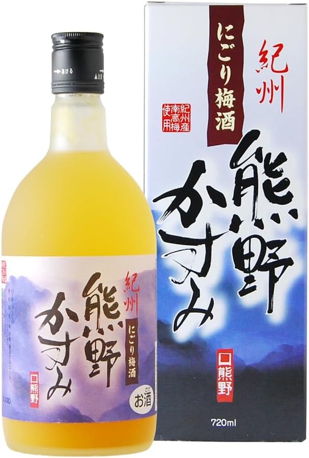 쿠마노카스미 니고리 (탁한 질감) 우메슈 720ml 8도 무료배송 – 과육이 살아 있는 탁주 느낌 매실주, 부드러운 풍미의 인기상품