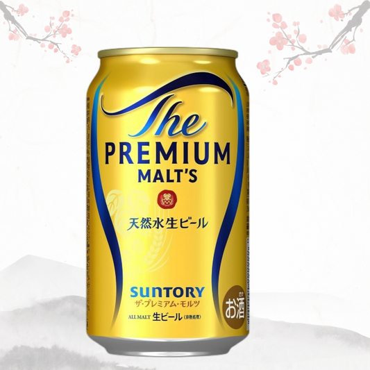 산토리 프리미엄 몰츠 350ml × 24캔 무료배송 -‘신의 거품’, 일본 프리미엄 맥주 판매 1위