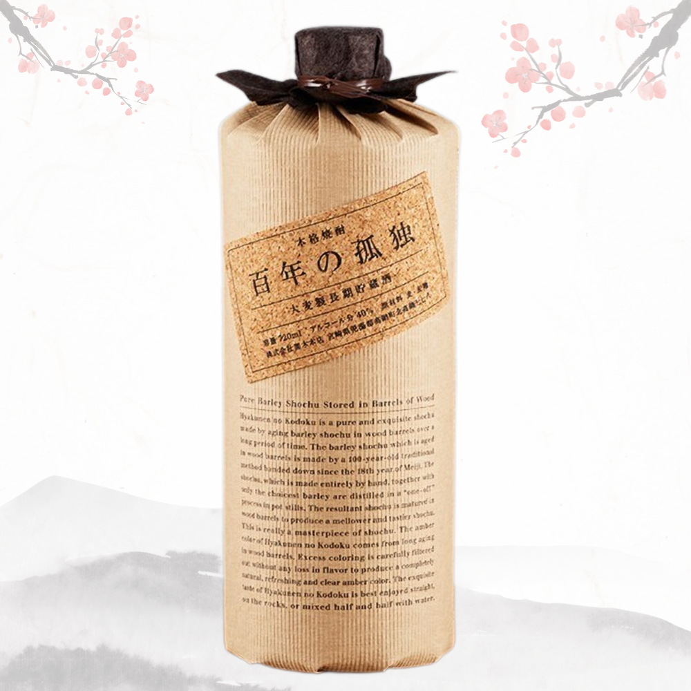 【 백년의 고독 】 프리미엄 장기숙성 보리 소주 (40도) 720ml 무료배송