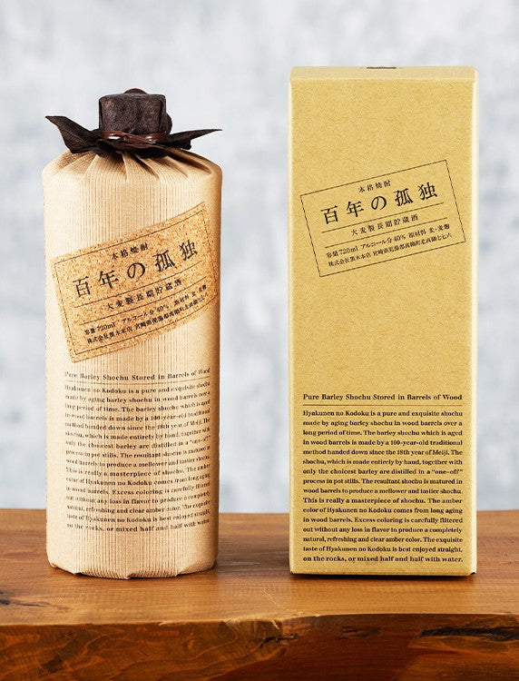 【 백년의 고독 】 프리미엄 장기숙성 보리 소주 (40도) 720ml 무료배송