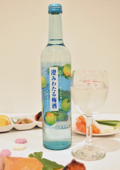 산토리 스미와타루 우메슈 500ml 무료배송 – 청명한 향기와 깔끔한 맛, 저도주 10% 디저트용 매실주