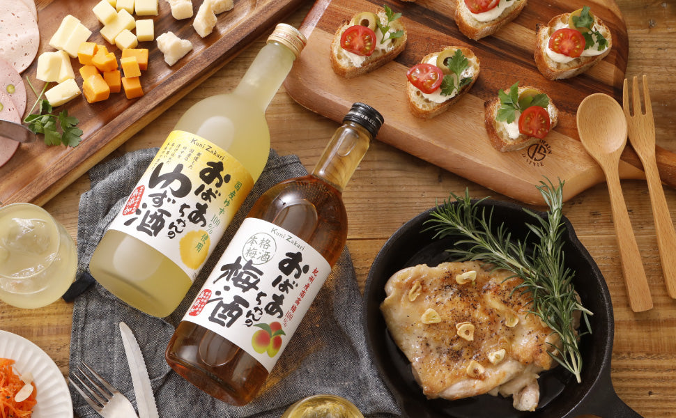 나카노 주조 쿠니자카리 ‘할머니의 우메슈’ 720ml 14도 무료배송 - 깊고 깨끗한 매실 풍미의 무첨가 클래식