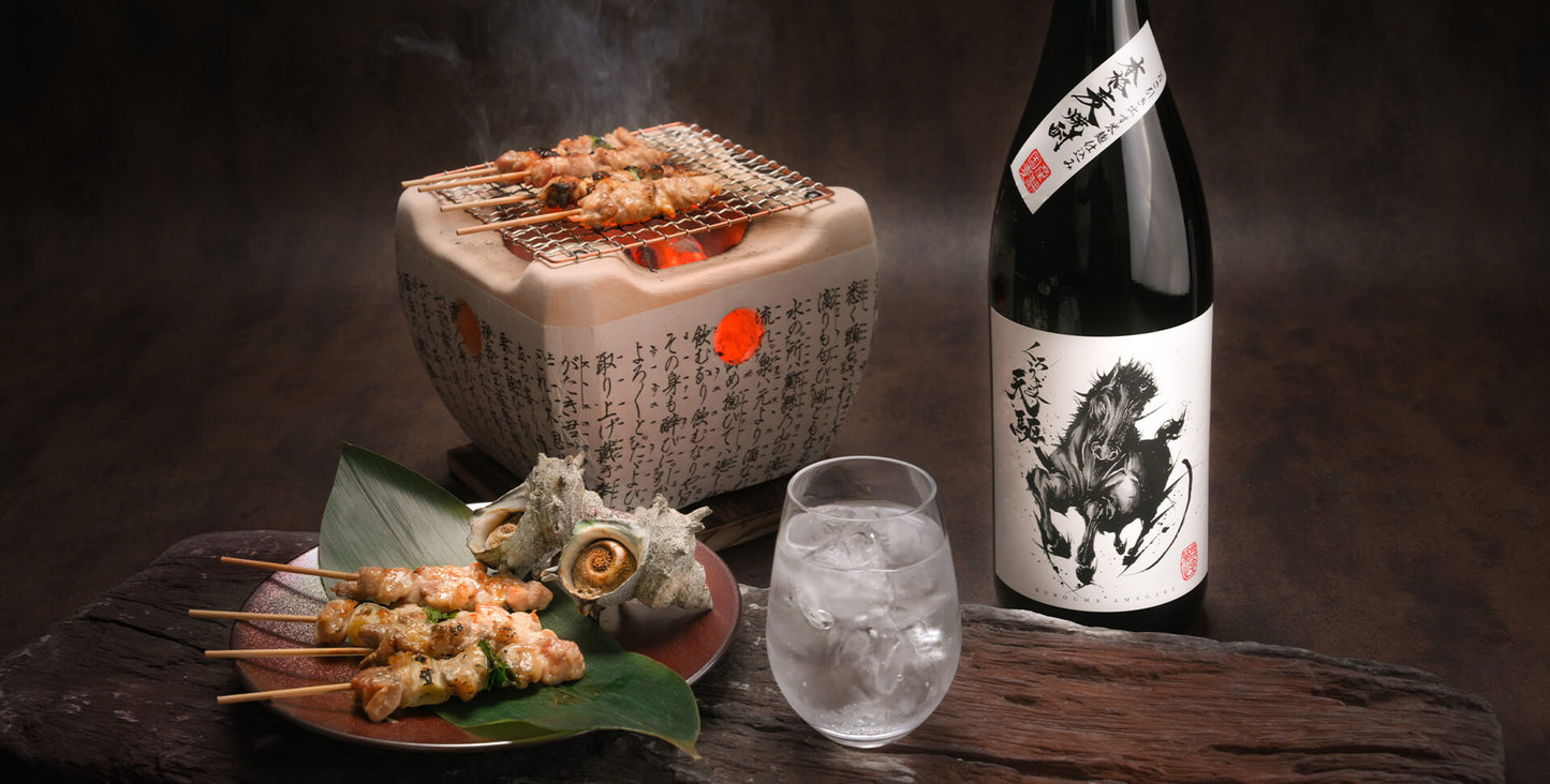 쿠로우마(검은말)   텐쿠(하늘을달린다)  프리미엄 보리 소주 25도 900ml 무료배송