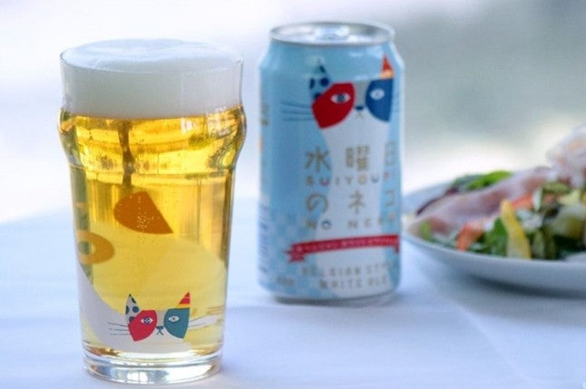 수요일의 고양이 350ml x 12캔 세트 무료배송 – 부드럽고 상큼한 벨기에식 프리미엄 맥주