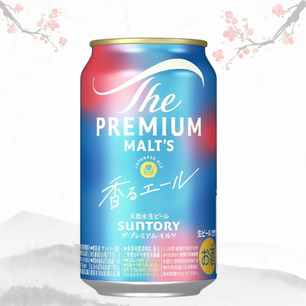 산토리 프리미엄 몰츠 카오루 에일 350ml × 24캔 무료배송 - 향기로 마무리하는 하루, 산토리 카오루 에일