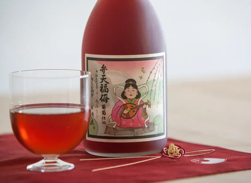 에비스 벤텐 후쿠우메 우메슈 12.4% 720ml 무료배송 – 브랜디와 포도과즙을 블렌딩한 프리미엄 선물용 매실주